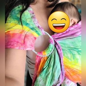 Bibetts Ring Sling, 100% linen, (78" x 28")